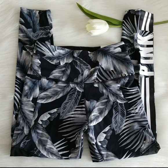 Size S🌺PINK VICTORIA'S SECRET LEGGINGS - Picture 2 of 7